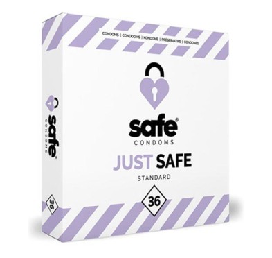 SAFE - Condooms Just Safe Standard (36 stuks)